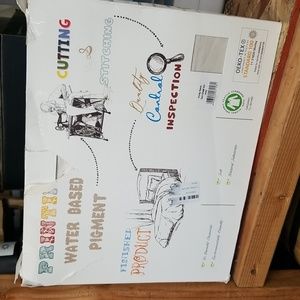 Purity Home 300 Thread Count 100% Organic Cotton twin sheet set ivory